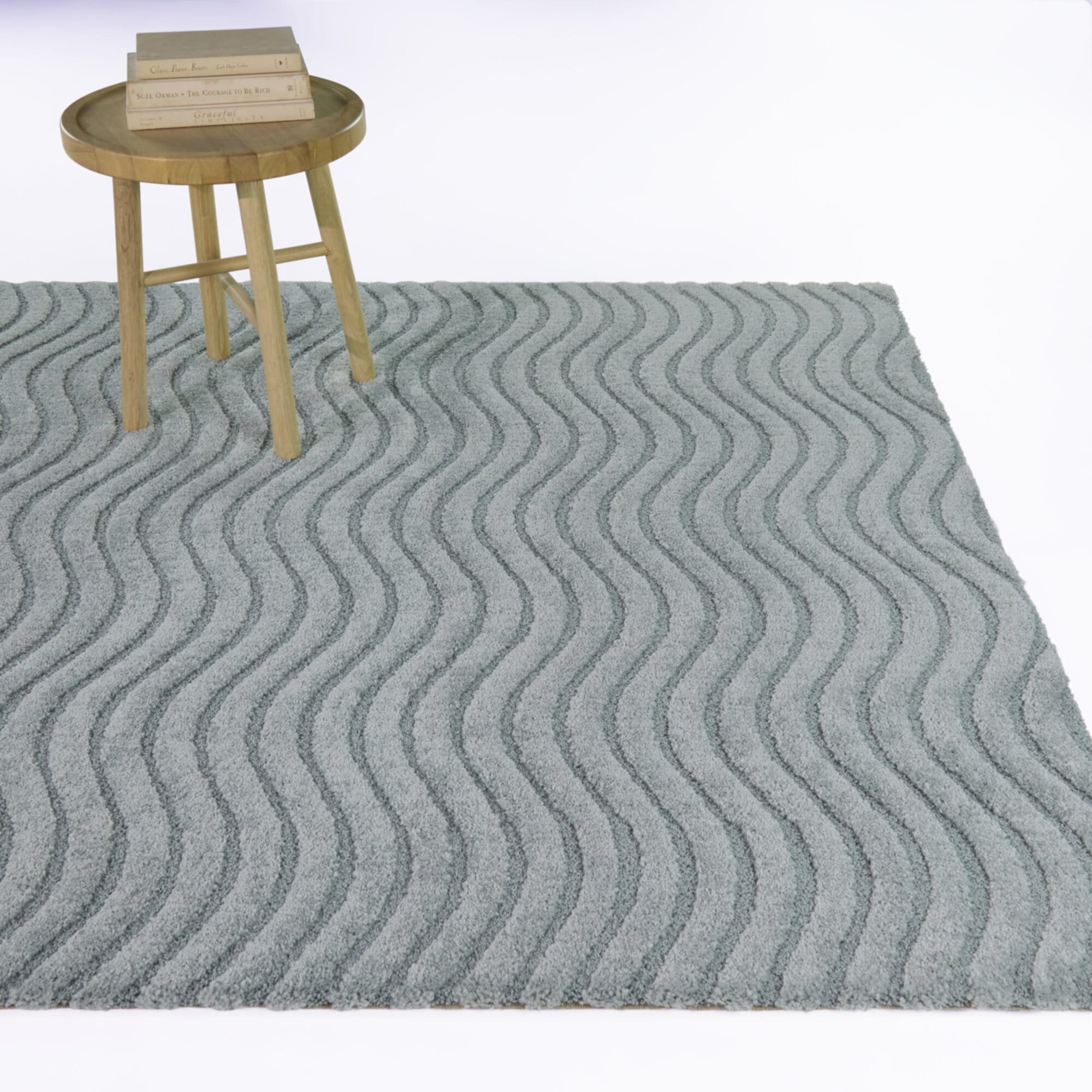 Nori Squiggle Stripes Area Rug