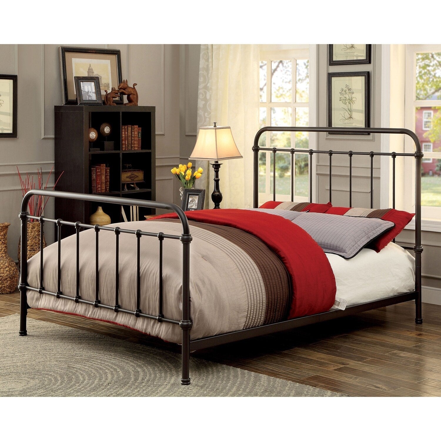 Norielle Rustic Bed By Foa