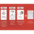Noritz Flex Vent 2 Kit 25 Feet Natural