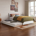 Norla Wood Platform Bed With Trundle