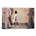 Icanvas Norman Rockwell The Problem We All Live With Ruby Bridges Canvas Wall Art