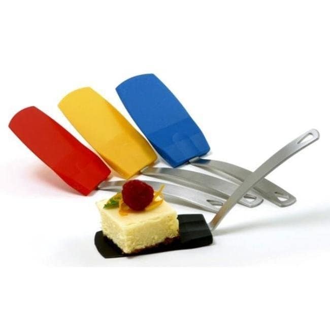 Norpro 18 10 Stainless Steel Heat Resistant Flexible Nylon Head Mini Spatula