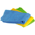 Norpro 3Pc Washable Reusable Microfiber No Scratch Cleaning Cloths Towel Set Multi