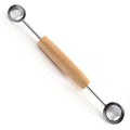Norpro Double Melon Baller Easily Scoop Decorative Balls Of Fruit Cheese Or Ice Cream