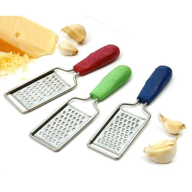 Norpro Grip Ez Mini Stainless Steel Grater Cheese Garlic Nutmeg