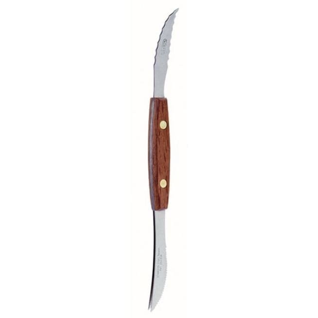 Norpro Squirtless Double Stainless Steel Blade Grapefruit Slicing Knife