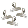 Norpro Stainless Steel Food Storage Mini Bag Clips 4 Pack 4 Pack