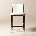 Norrie Snow White Performance Fabric Dining Armchair Set of 4