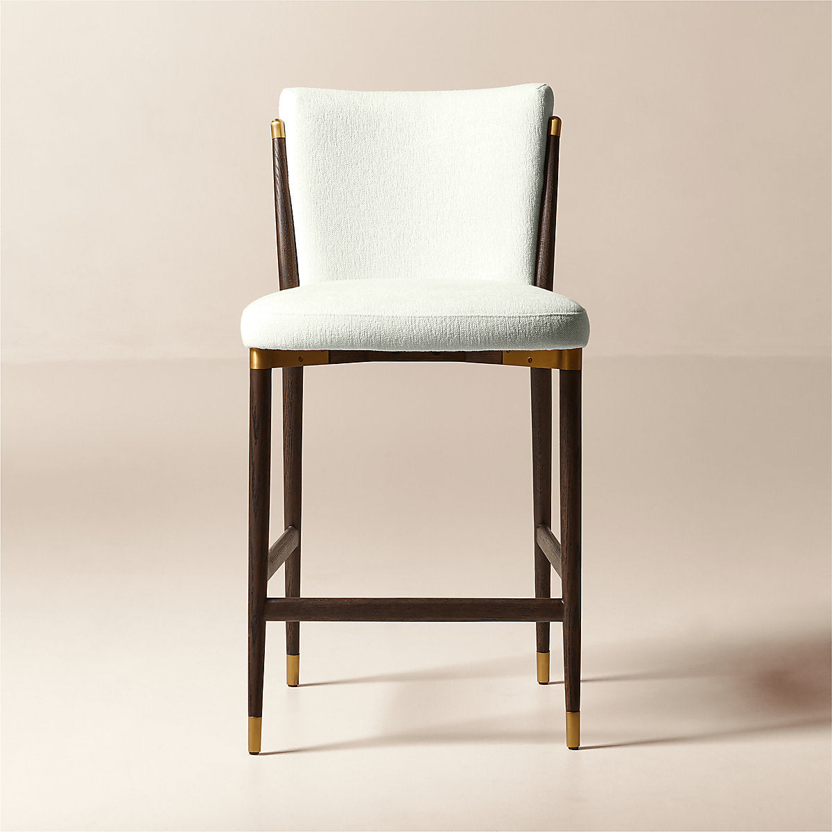 Norrie Snow White Performance Fabric Dining Armchair Set of 4