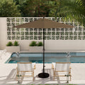 Havenside Home North Bend 9 Foot Crank Open Auto Tilt Round Umbrella