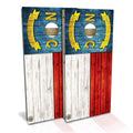 North Carolina Flag Cornhole Set Choose Your Size Accessories