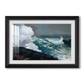 Northeaster 1895 Winslow Homer Custom Framed Print