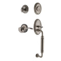 Nostalgic Warehouse Claman_Eset_238_Cg_Lh Classic Left Handed Sectional Single Cylinder Keyed Entry Handleset With C Grip And