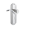 Nostalgic Warehouse Decman_Prv_234_Kh Manor Privacy Door Lever Set With Deco Rose And Decorative Keyhole For 2 3 4 Backset