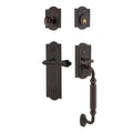 Nostalgic Warehouse Meaflr_Eset_234_Fg_Rh Meadows Right Handed Sectional Single Cylinder Keyed Entry Handleset With F Grip And