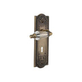 Nostalgic Warehouse Meaprl_Psg_238_Kh Parlor Solid Brass Passage Lever Set With Meadows Rose Keyhole And 2 3 8 Backset