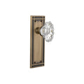 Nostalgic Warehouse Mischa_Sd_Nk Chateau Solid Brass Single Dummy Knob With Mission Rose