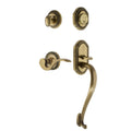 Nostalgic Warehouse Ropman_Eset_234_Sg_Lh Rope Left Handed Sectional Single Cylinder Keyed Entry Handleset With S Grip And