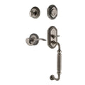 Nostalgic Warehouse Ropman_Eset_234_Fg_Rh Rope Right Handed Sectional Single Cylinder Keyed Entry Handleset With F Grip And