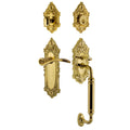 Nostalgic Warehouse Vicswn_Eset_234_Cg_Lh Victorian Left Handed Sectional Single Cylinder Keyed Entry Handleset With C Grip And
