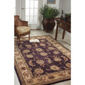 Nourison 2000 Hand Tufted Kashan Lavender Rug 56 X 86