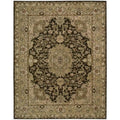Nourison 2000 Hand Tufted Tabirz Chocolate Rug 99 X 139 99 X 139