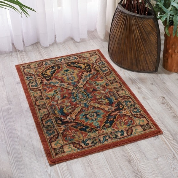 Nourison 2020 Terracotta Area Rug 2 X 3