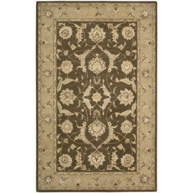 Nourison 3000 Hand Tufted Brown Rug 99 X 139 99 X 139