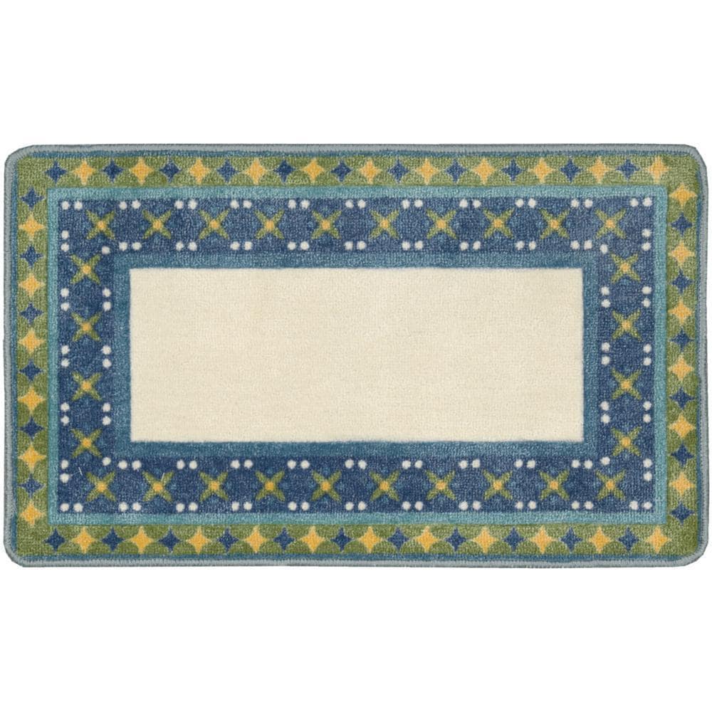 Nourison Lattice Yellow Runner Rug 23 X 8 Runner