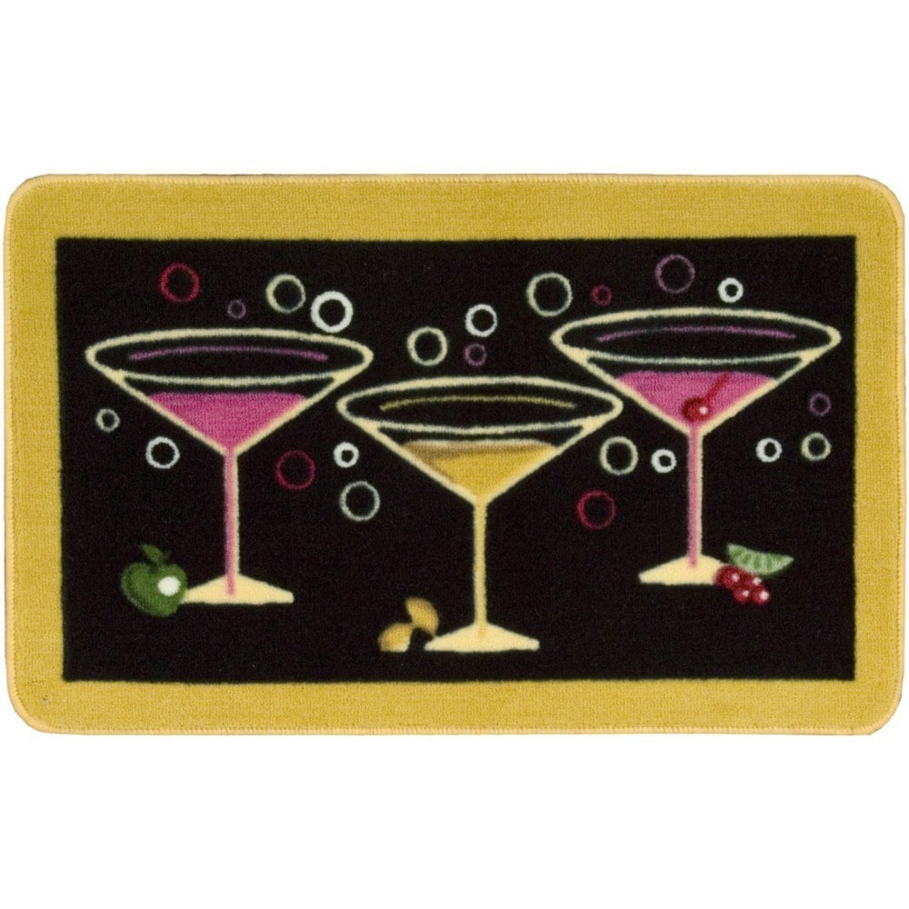 Nourison Accent Decor Margaritta Black Rug 18 X 26 16 X 26