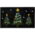 Nourison Accent Decor Xmas Black Accent Rug 16 X 26 16 X 26