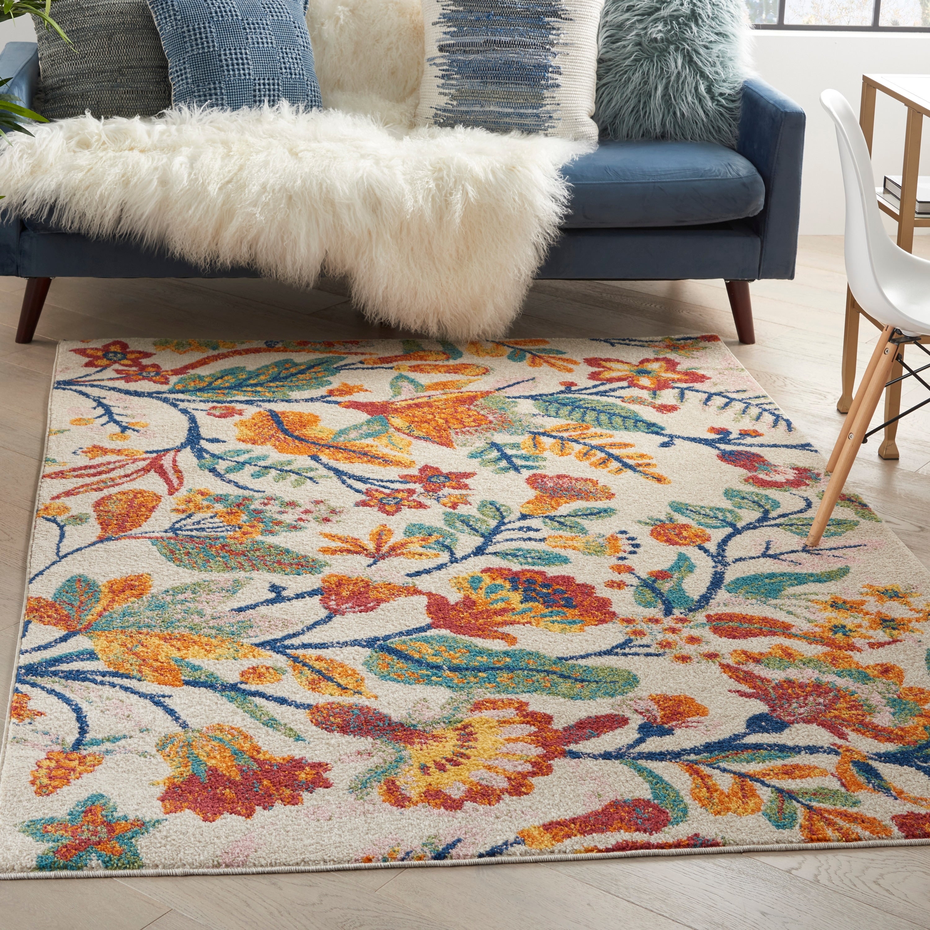Nourison Allur Botanical Area Rug