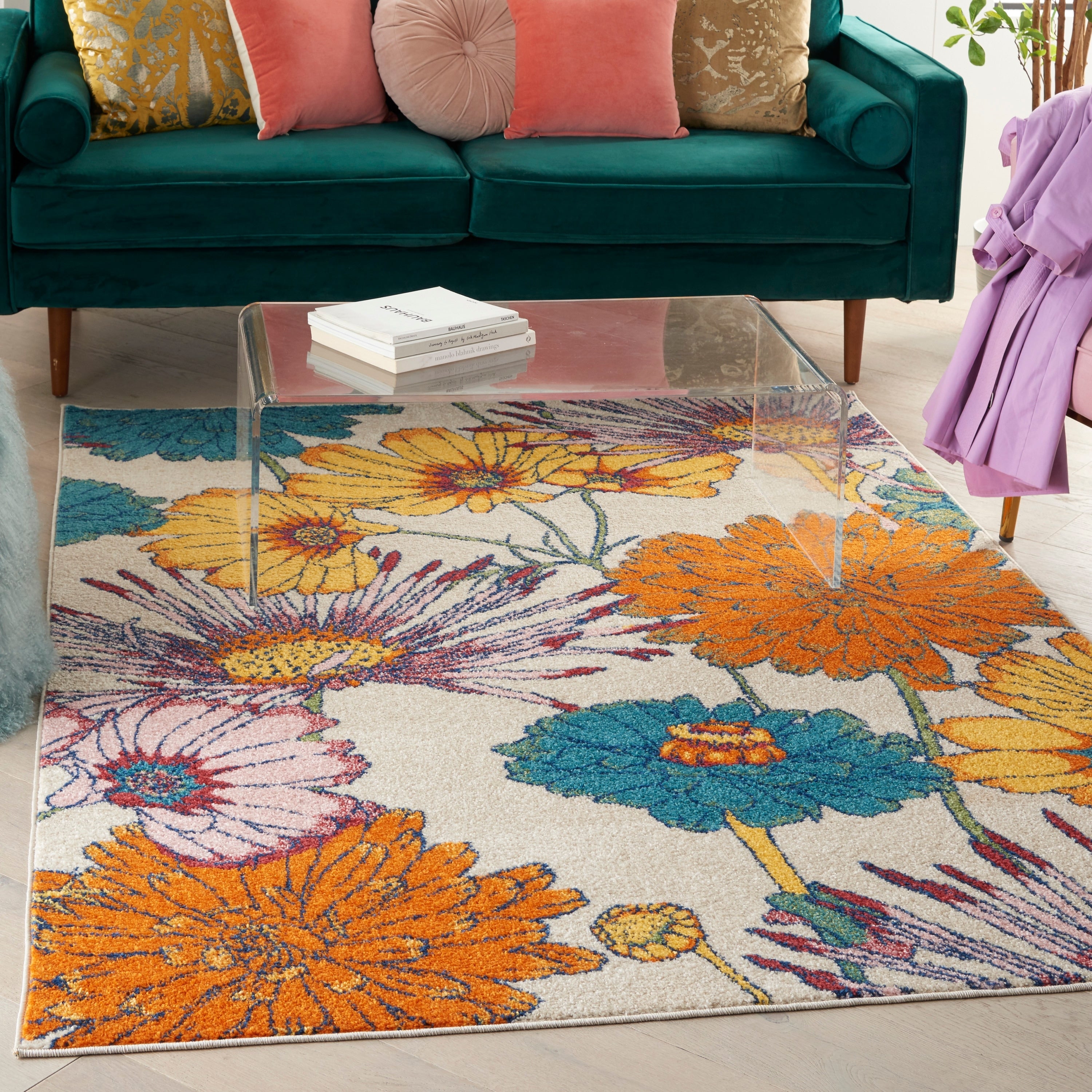 Nourison Allur Botanical Area Rug