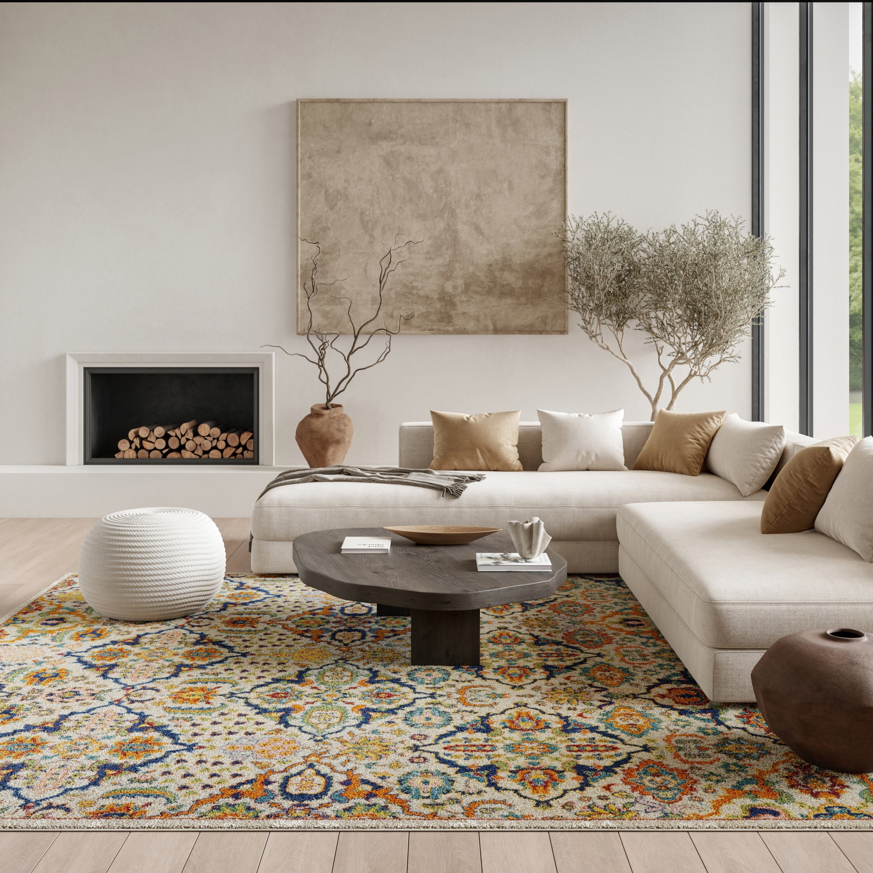 Nourison Allur Floral Area Rug