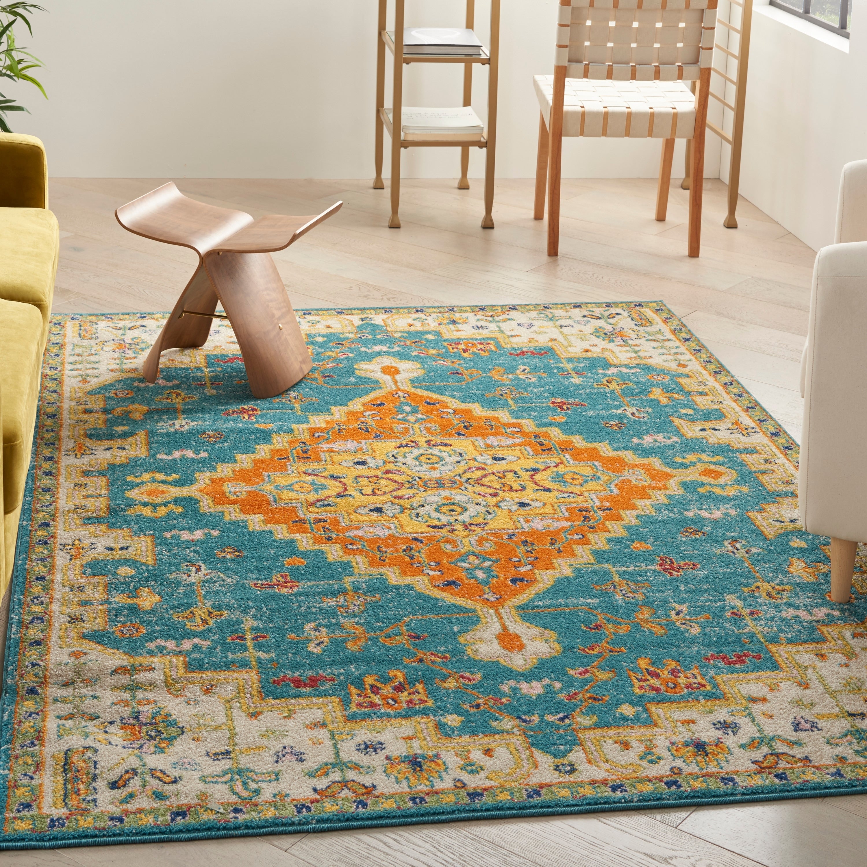 Nourison Allur Bordered Area Rug