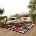 Nourison Aloha Indoor Outdoor Floral Area Rug.