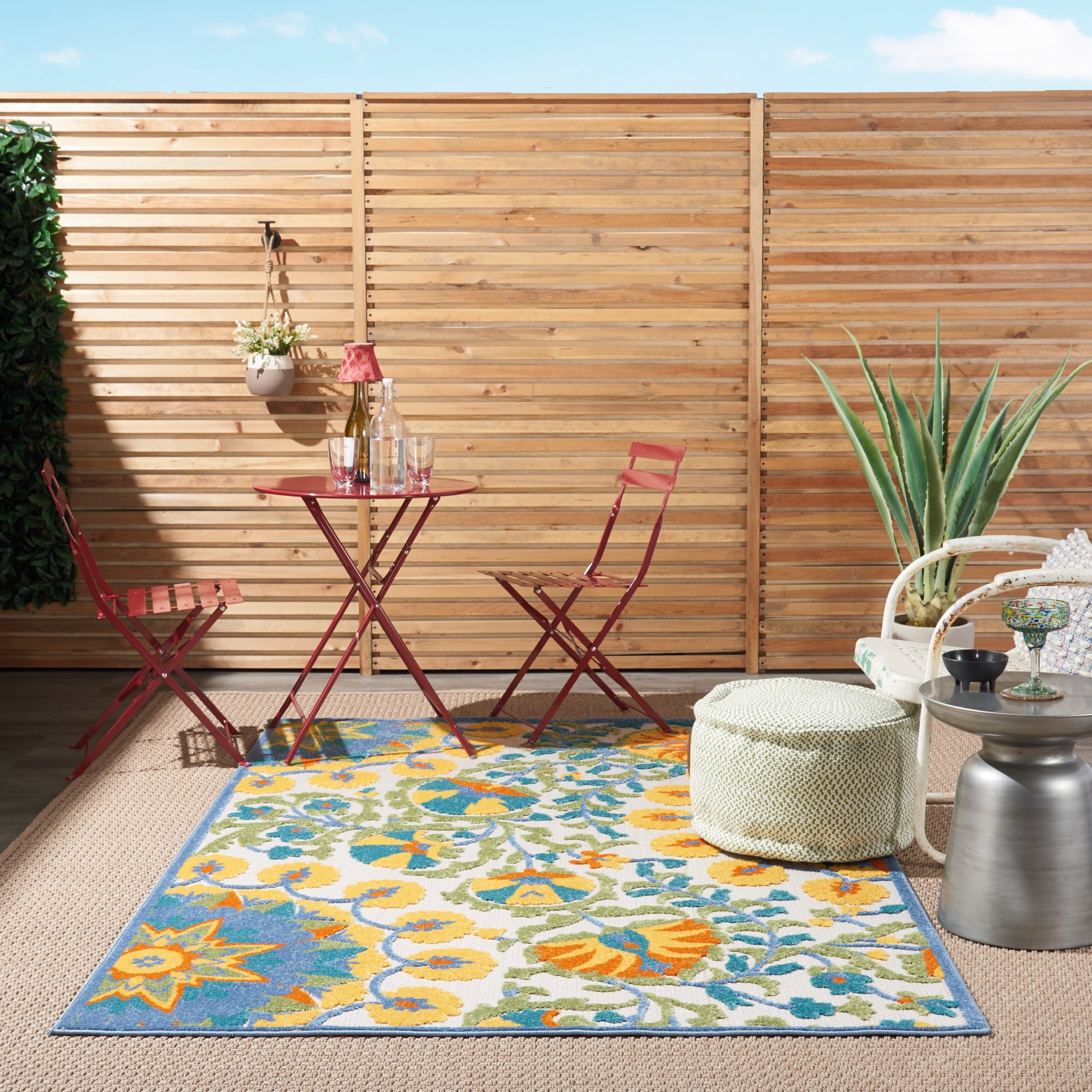 Nourison Aloha Floral Area Rug