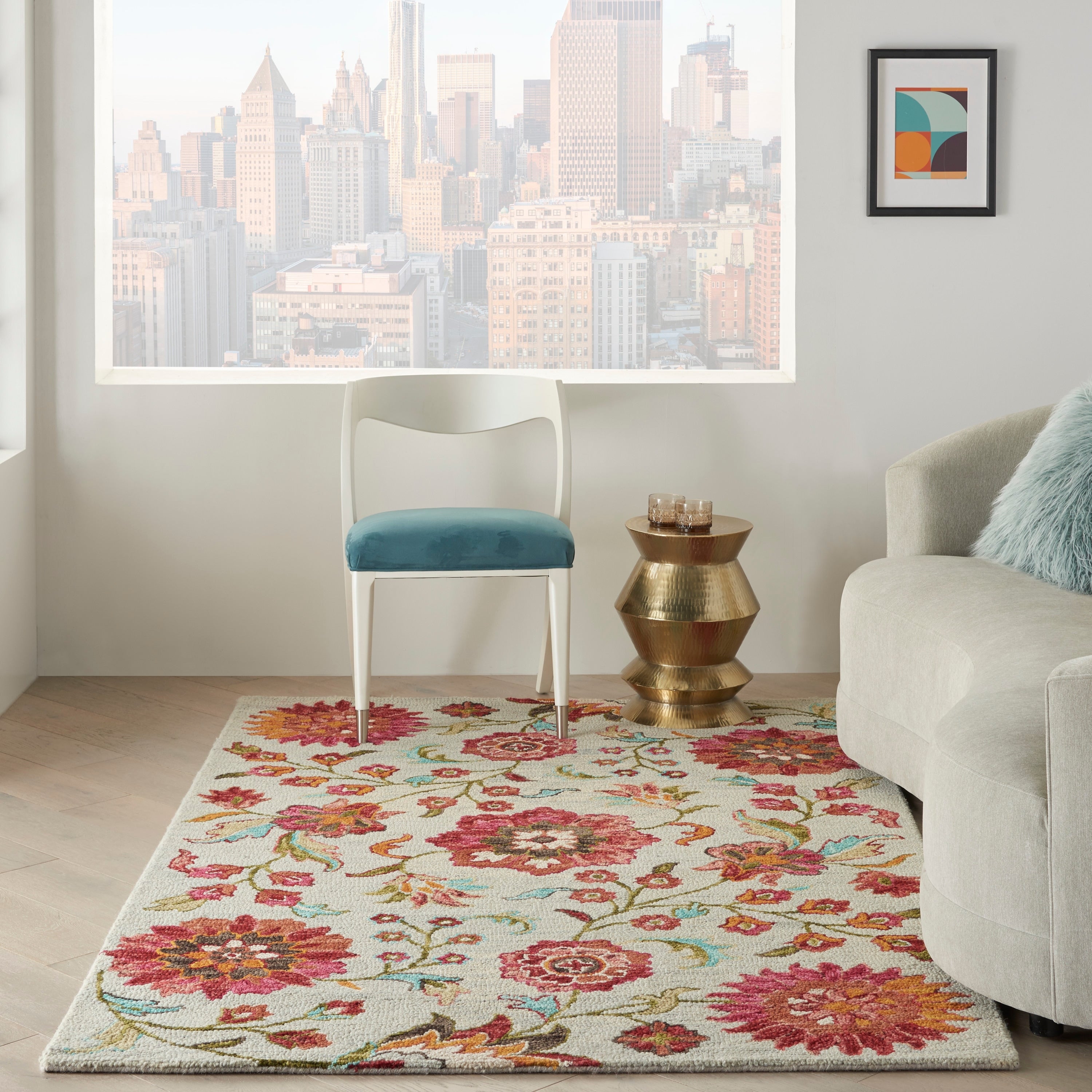 Nourison Bahari Botanical Area Rug