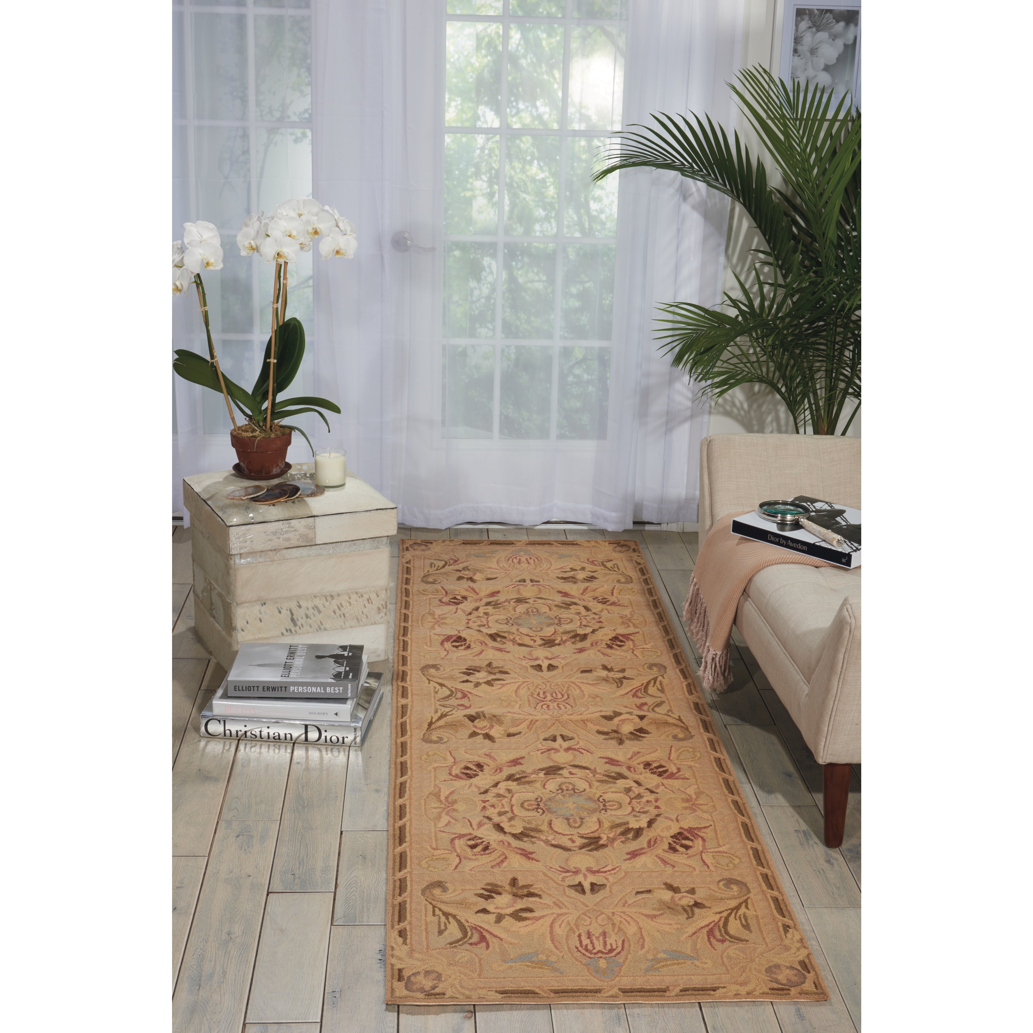 Nourison Bijou Light Green Area Rug 26 X 8 26 X 8 Runner