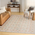 Nourison Botanical Washables Indoor Only Textured Floral Area Rug