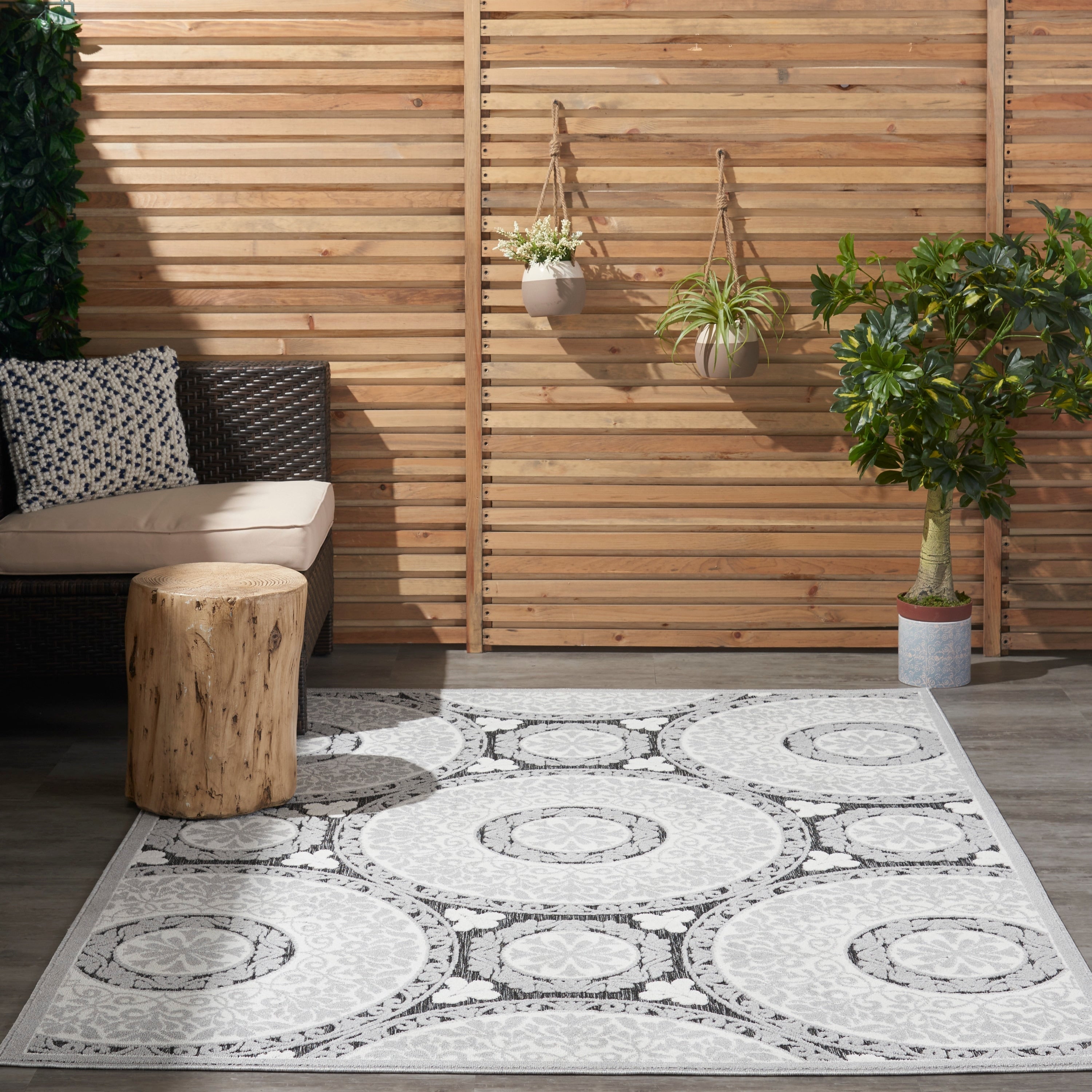 Nourison Calobra Geometric Area Rug