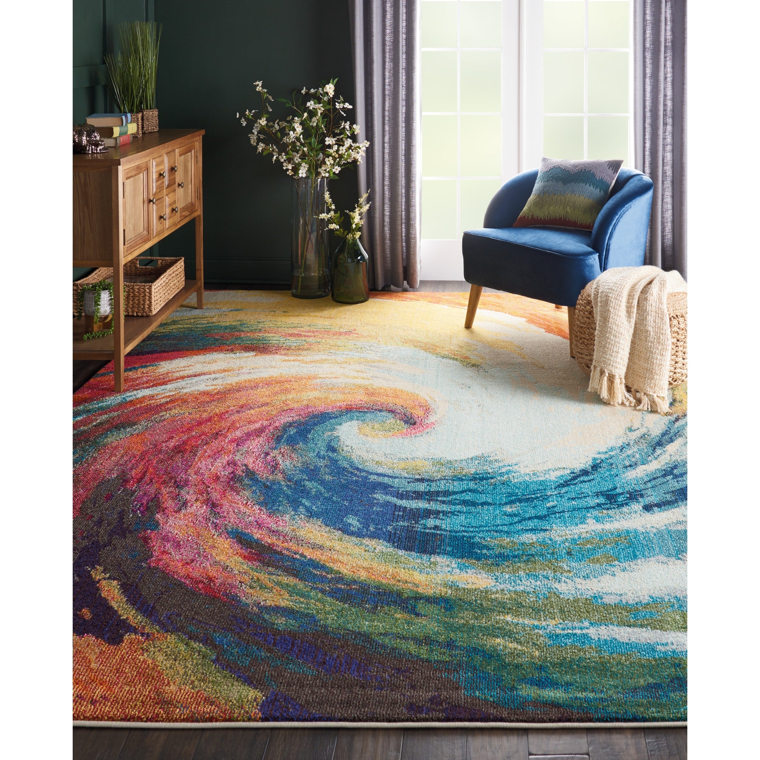 Nourison Celestial Wave Rug 53 X 73