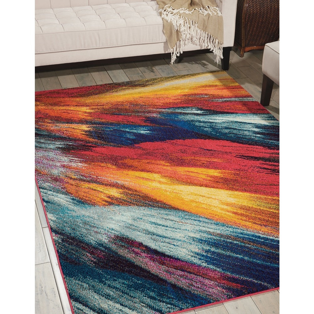 Nourison Celestial Burst Rug 53 X 73