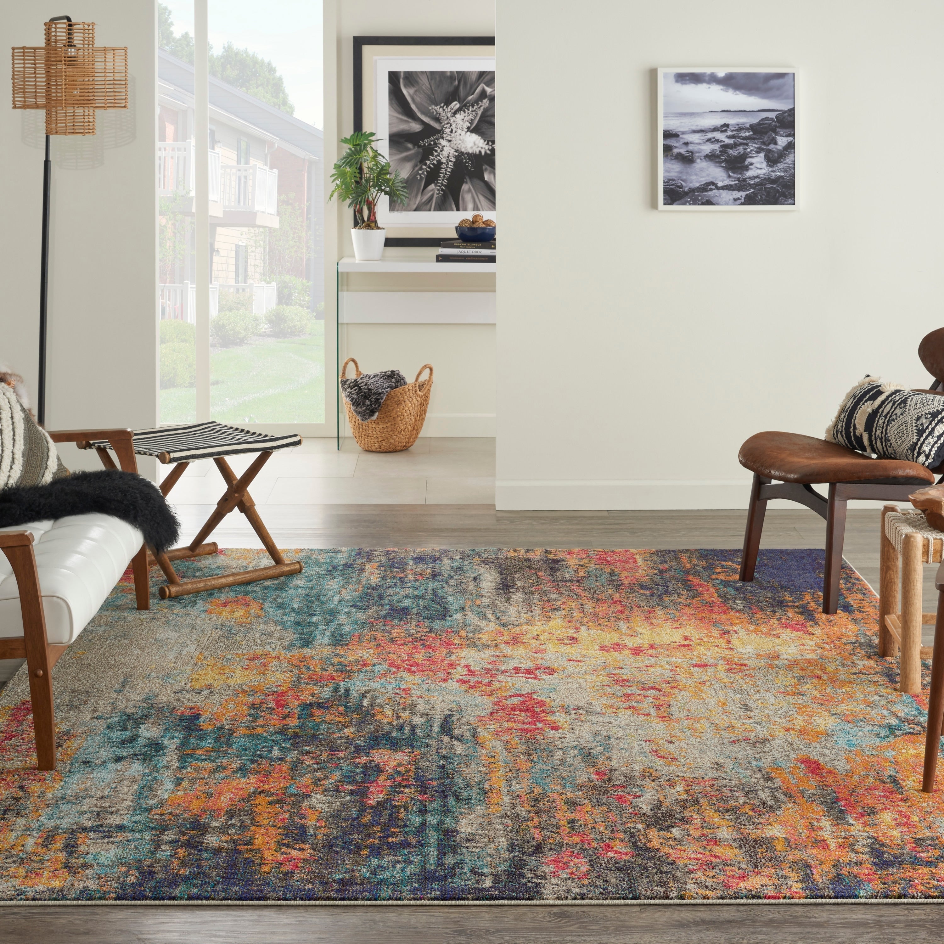 Nourison Celestial Multicolor Area Rug