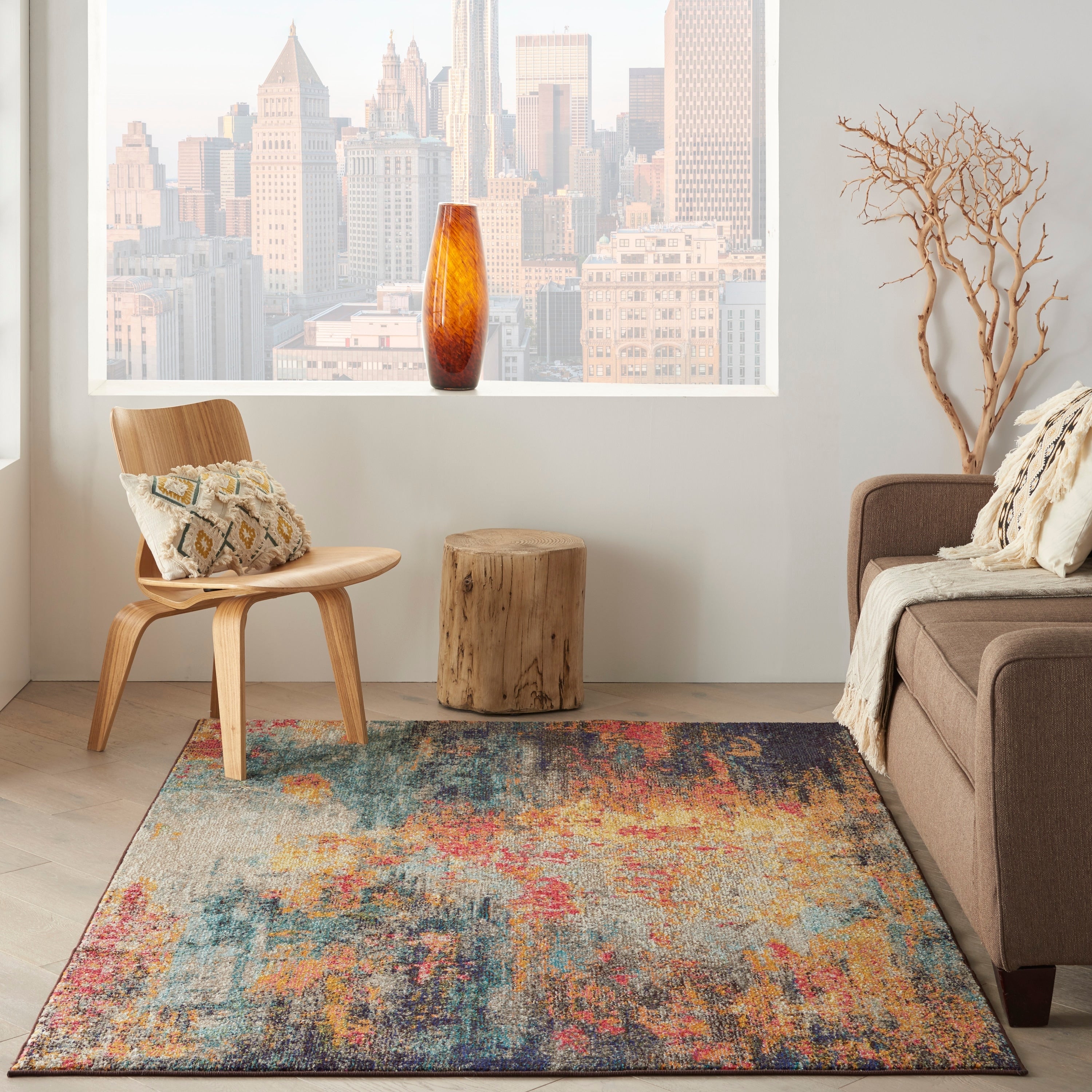 Nourison Celestial Multicolor Area Rug