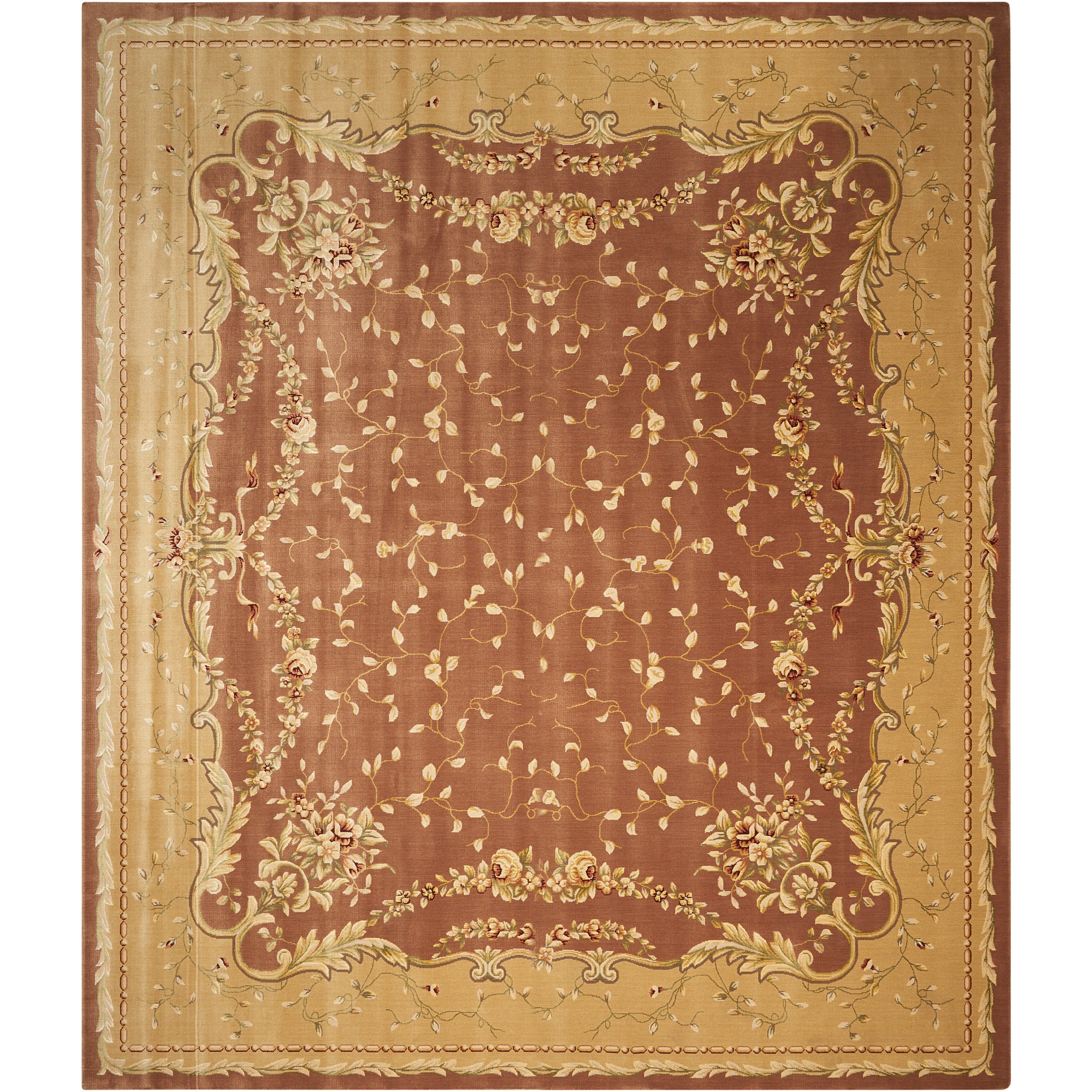 Nourison Chalet Coffee Area Rug 12 X 18 12 X 18