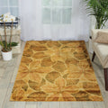 Nourison Chambord Gold Floral Rug 36 X 56