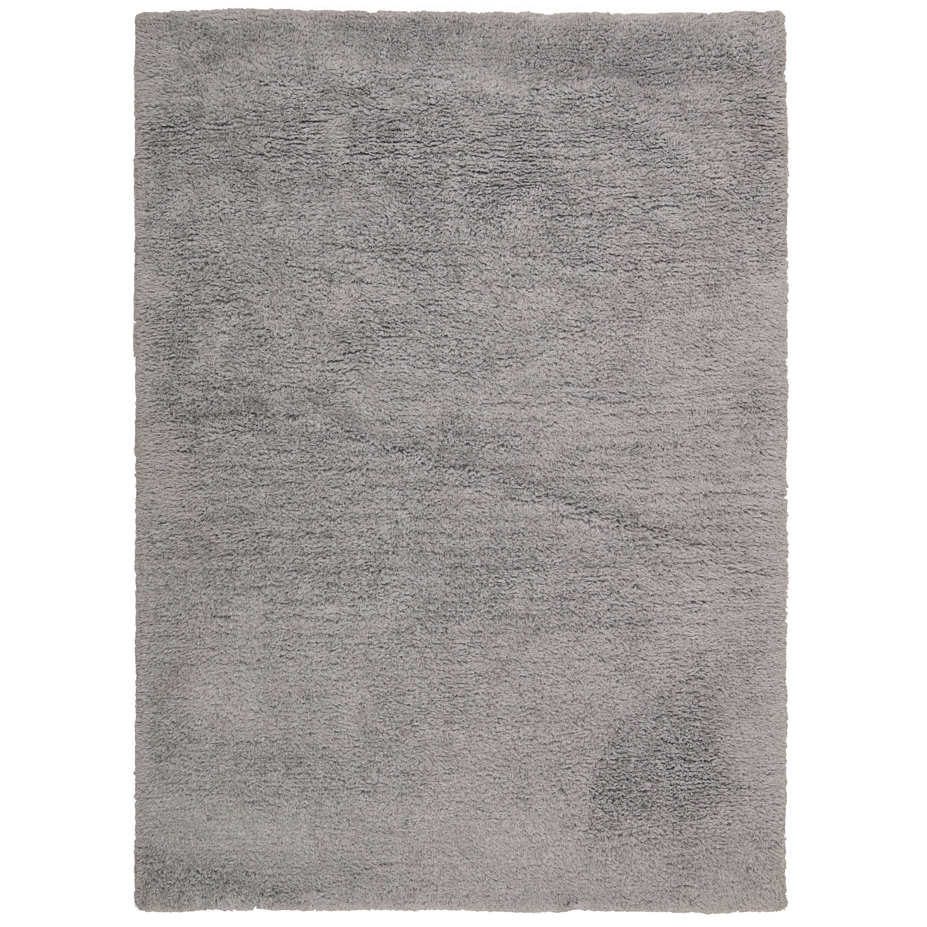 Nourison Cloud Light Grey Shag Area Rug 5 X 7