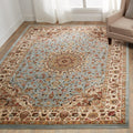 Nourison Delano Black Area Rug 34 Round