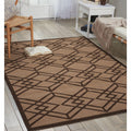 Nourison Enhance Latte Area Rug 26 X 4